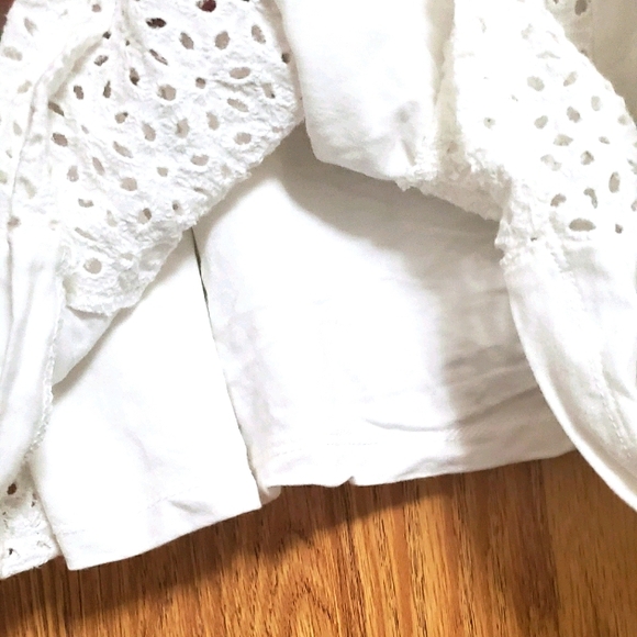 Flowey white crop top - Picture 2 of 7